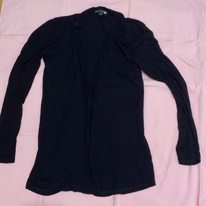 Black lightweight cardigan
